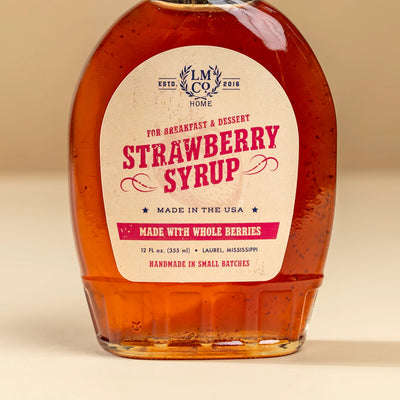 LMCo. Strawberry Syrup
