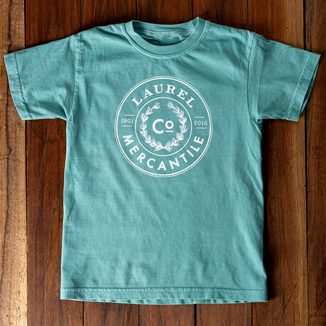 LMCo. Wreath Green Youth T-shirt