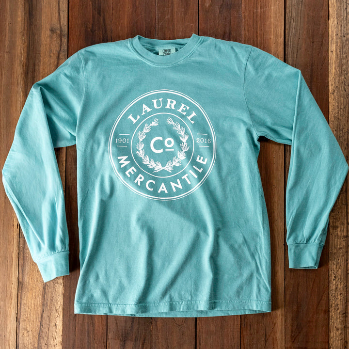 LMCo. Wreath Green Long Sleeve T-Shirt