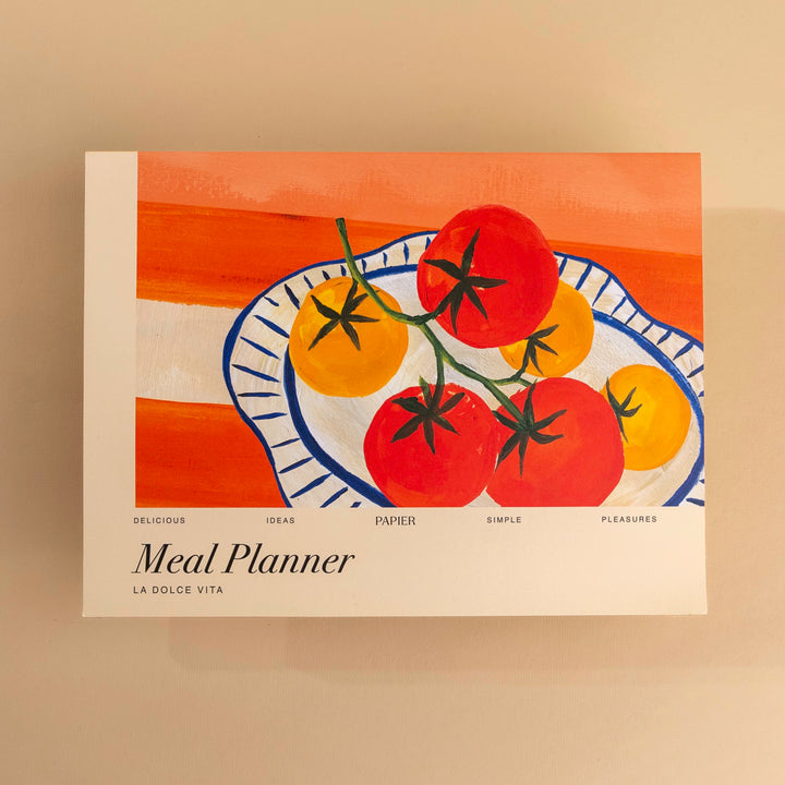 La Dolce Vita Undated Weekly Meal Planner