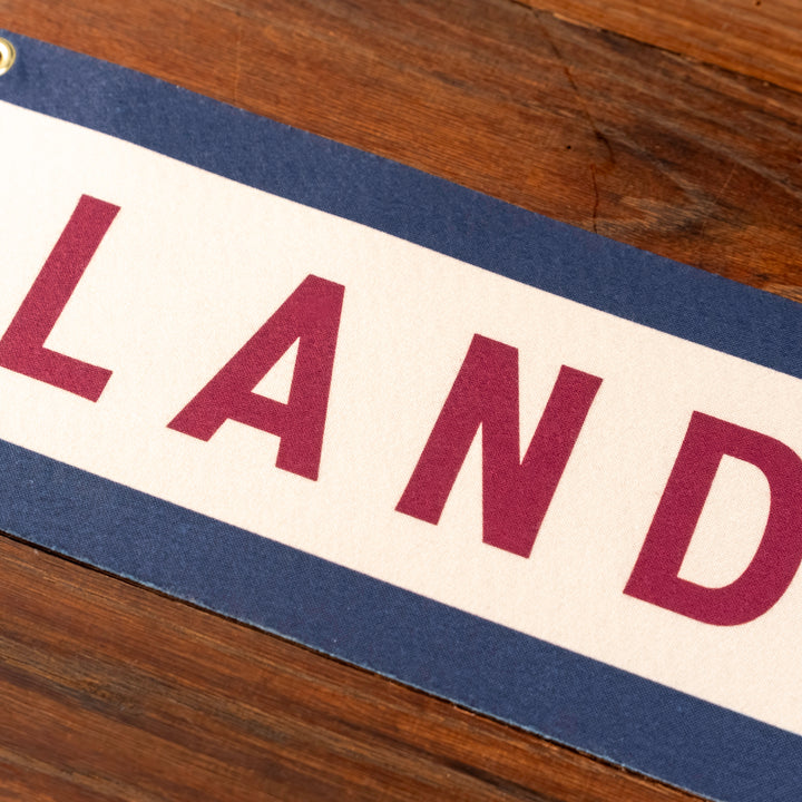Land of the Free Felt Banner