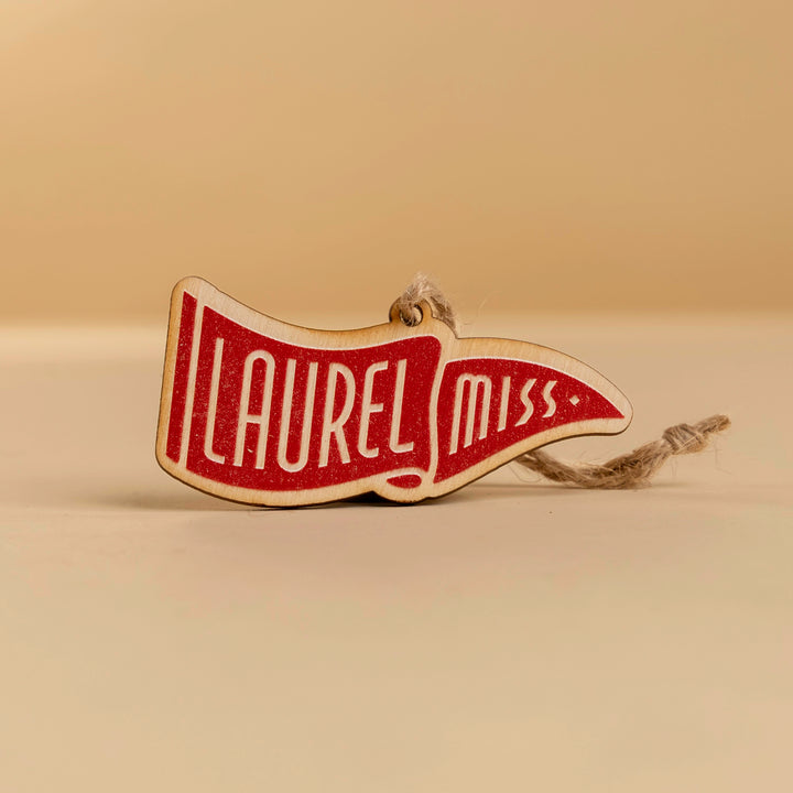 Laurel Pennant Ornament