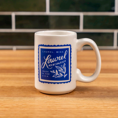Laurel Stamp Mug