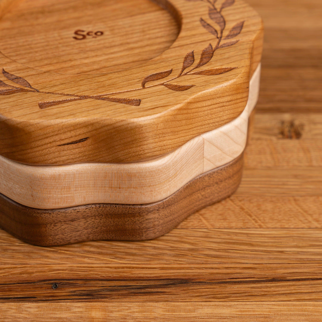 Laurel Wreath Candle Coaster