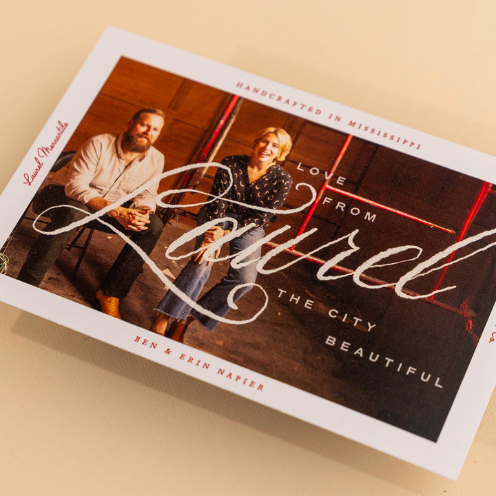 Love from Laurel Postcard Souvenir