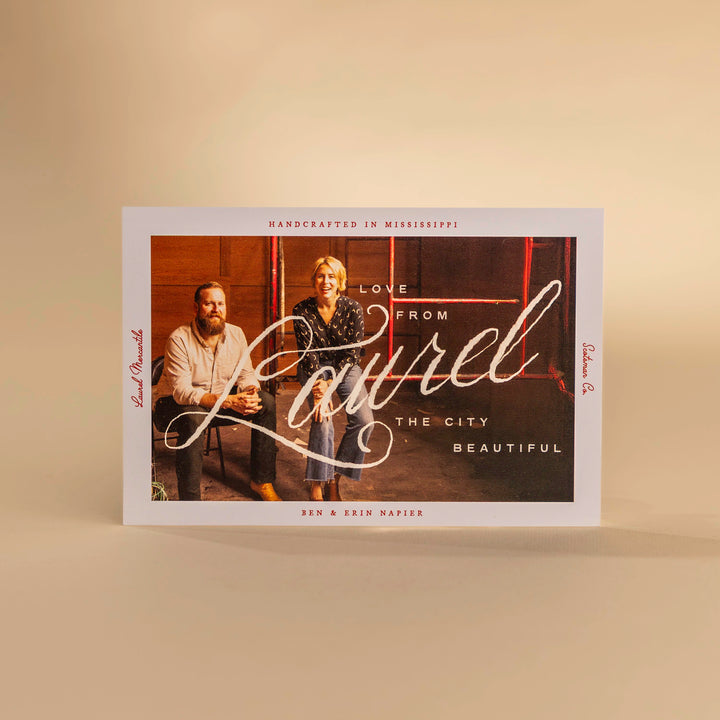 Love from Laurel Postcard Souvenir