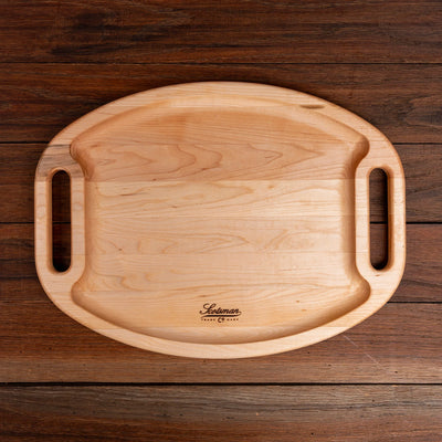 Maple Oval Barbecue Board