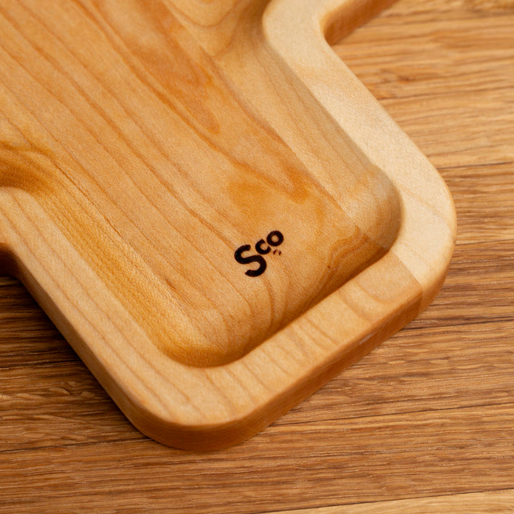 Maple Christmas Tree Carving Board