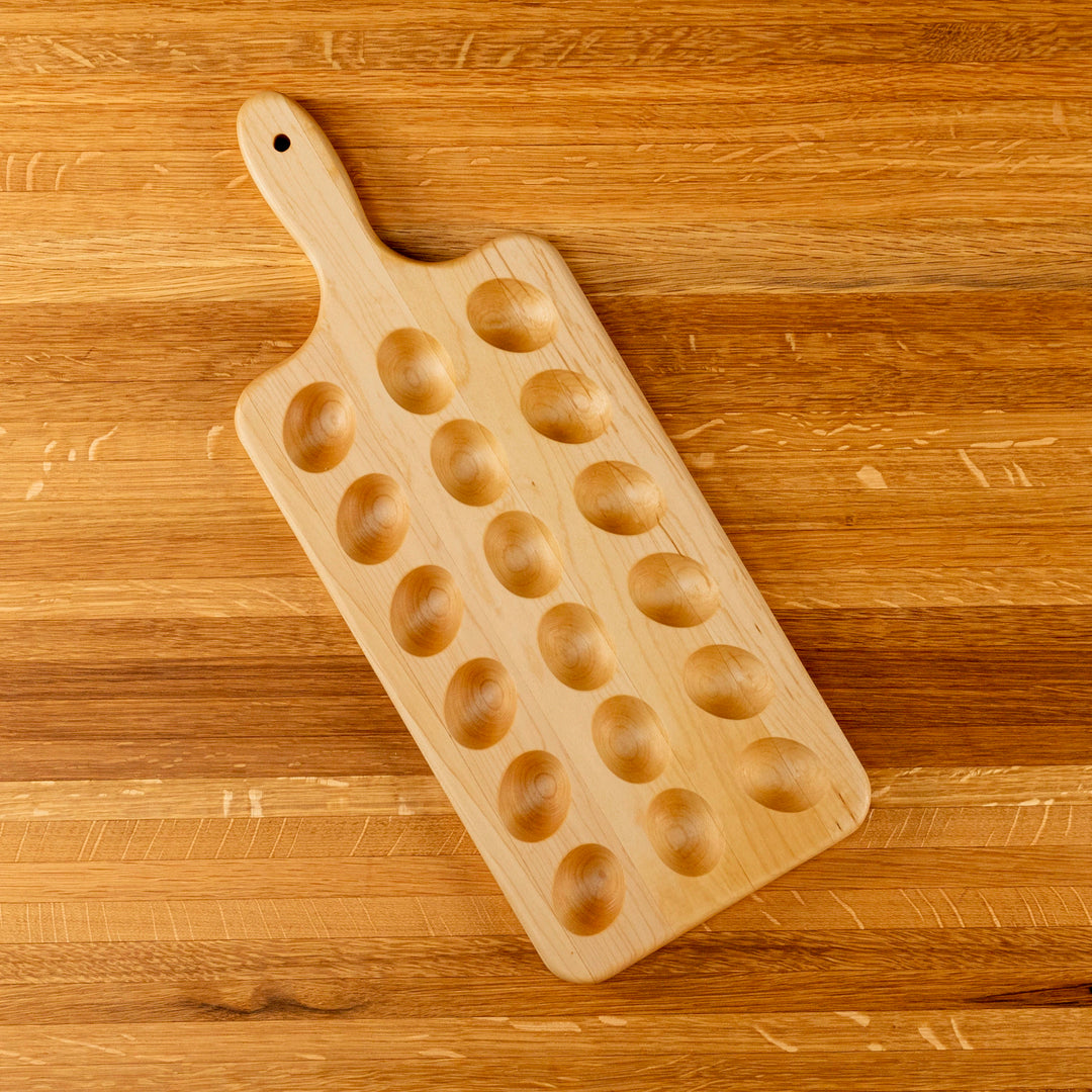 Maple Deviled Egg Tray | 18 egg