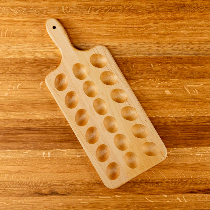 Maple Deviled Egg Tray | 18 egg