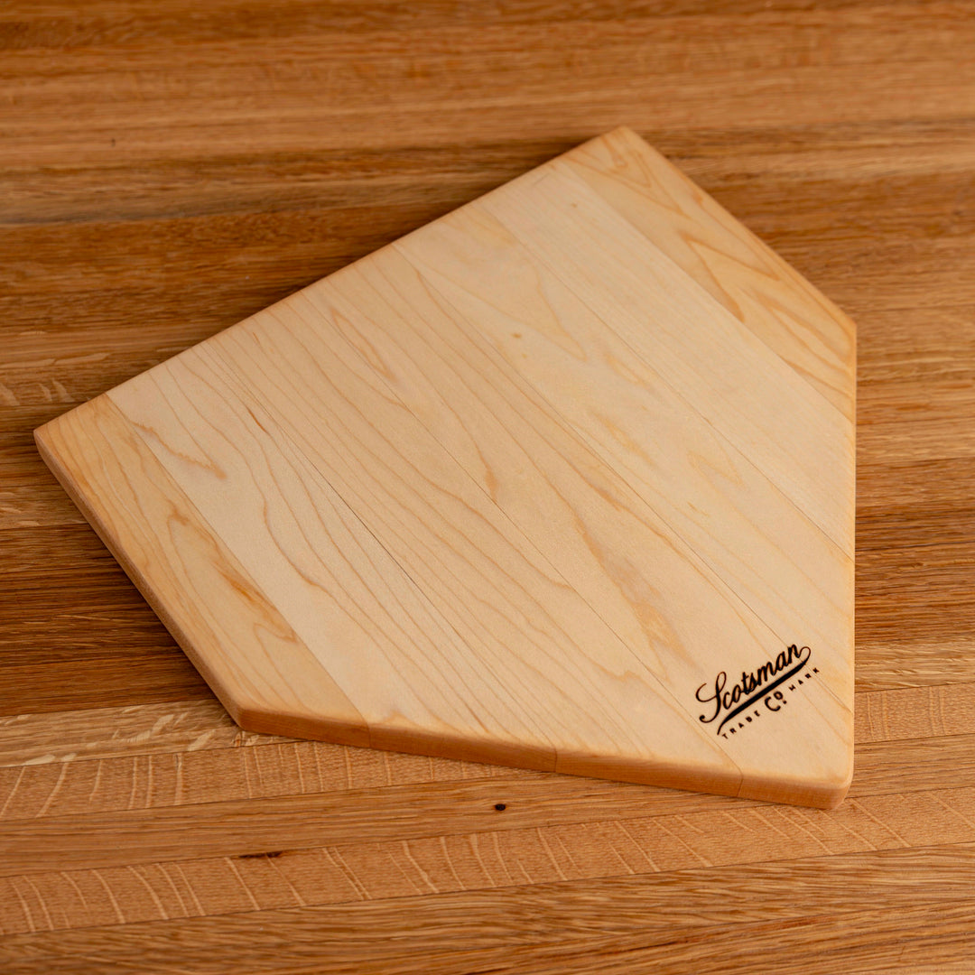 Maple Home Plate Serving Board