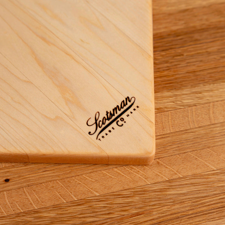 Maple Home Plate Serving Board