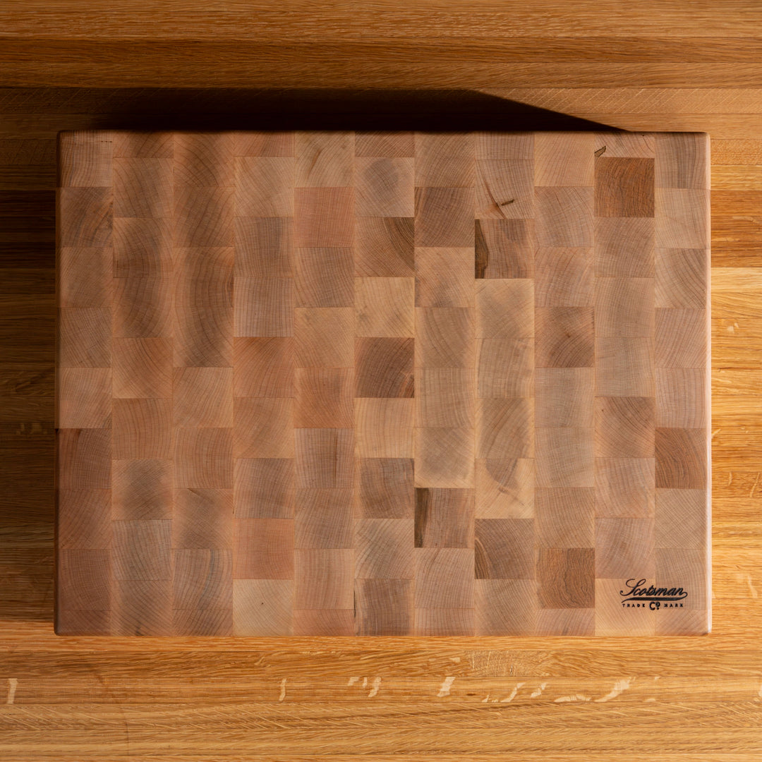 Rectangular End Block Maple End Grain Rectangle Butcher Block – Laurel Mercantile