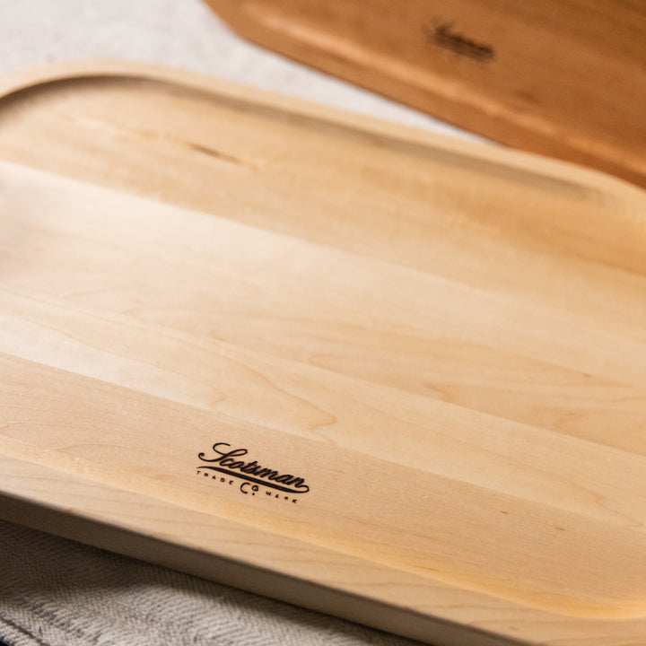 Maple Rectangle Serving Tray