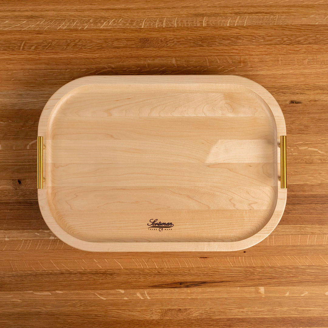 Maple Rectangle Serving Tray