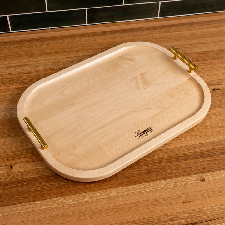 Maple Rectangle Serving Tray