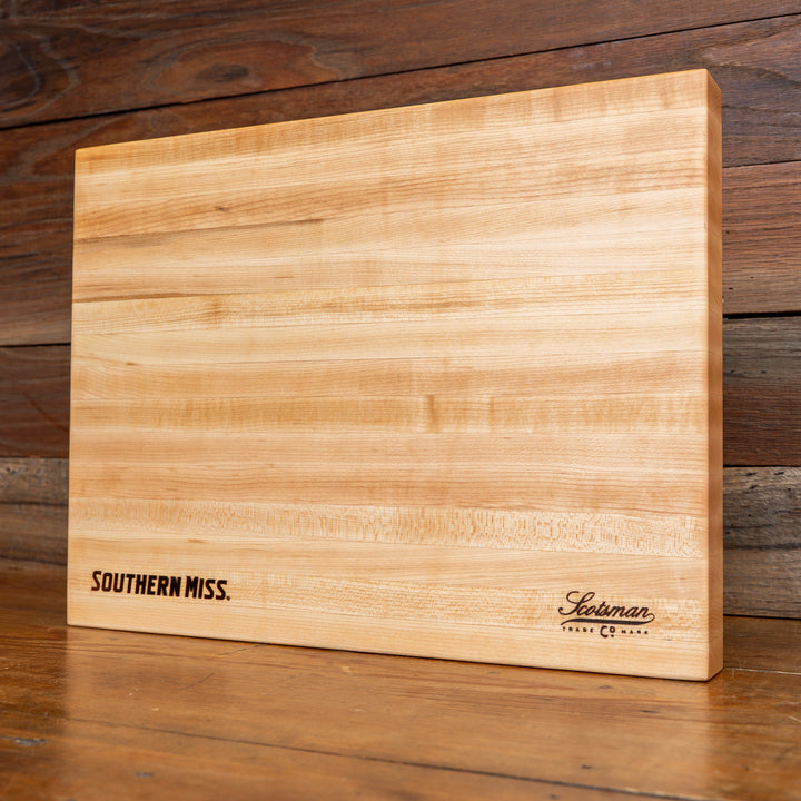 Maple Southern Miss Butcher Block