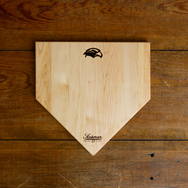 Maple Southern Miss Home Plate Serving Board