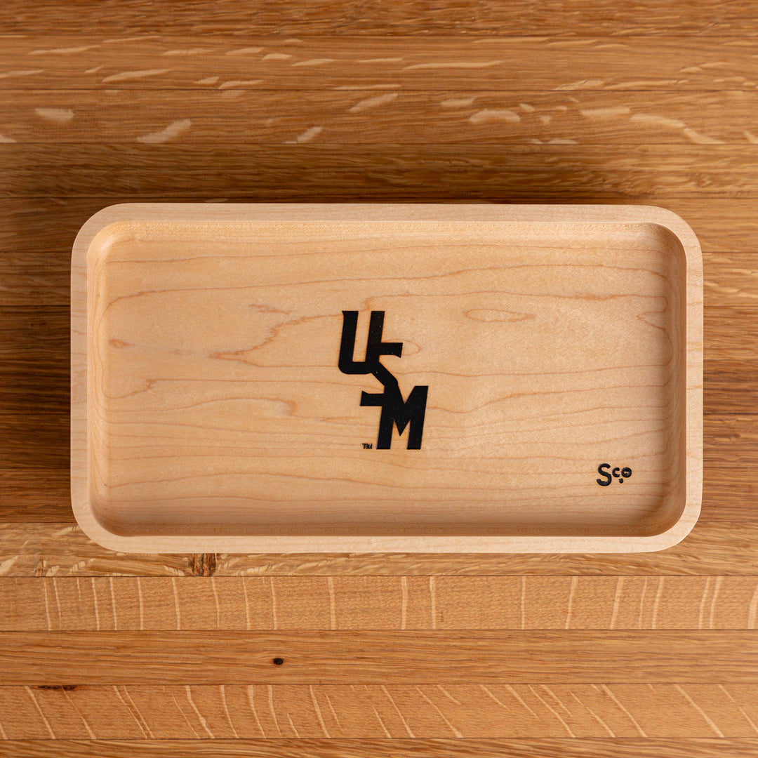 Maple Southern Miss Wooden Valet | USM