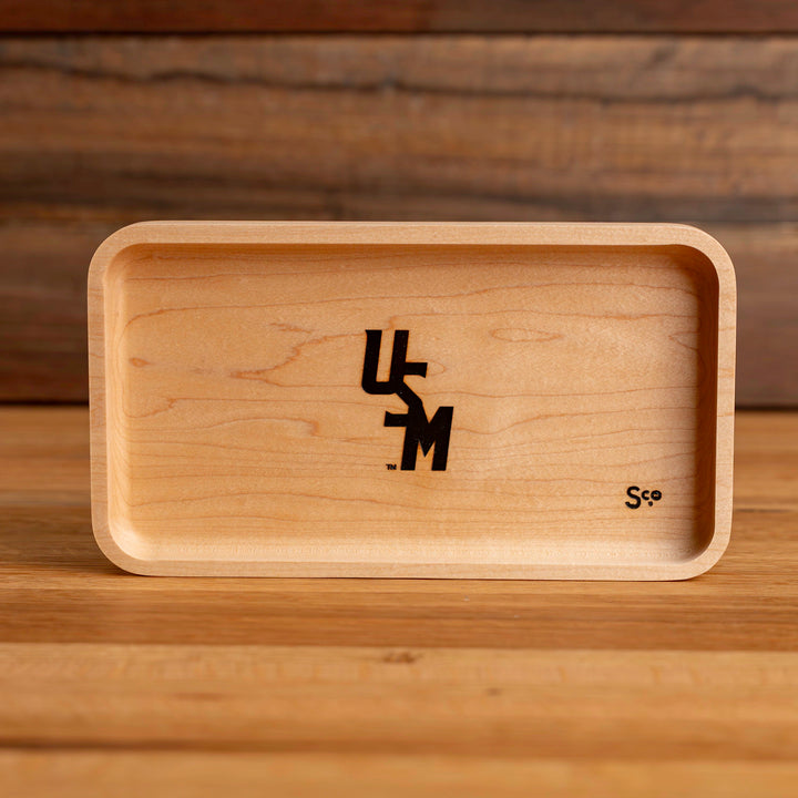 Maple Southern Miss Wooden Valet | USM