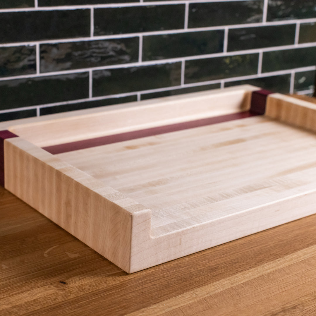 Maple and Purple Heart Izzy Board