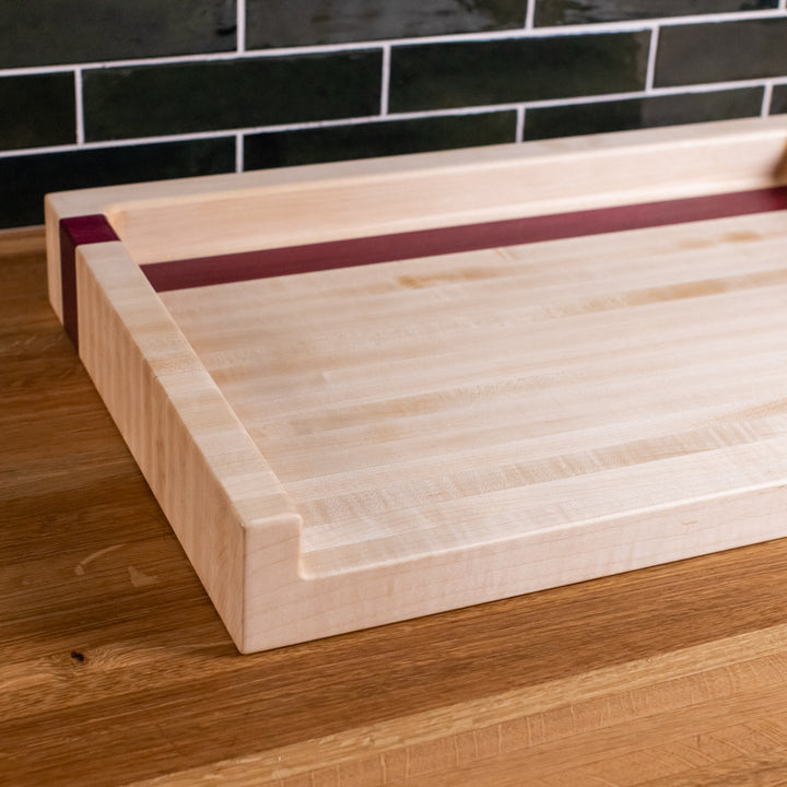 Maple and Purple Heart Izzy Board