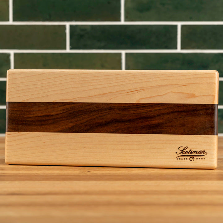 Maple and Walnut Serving Board