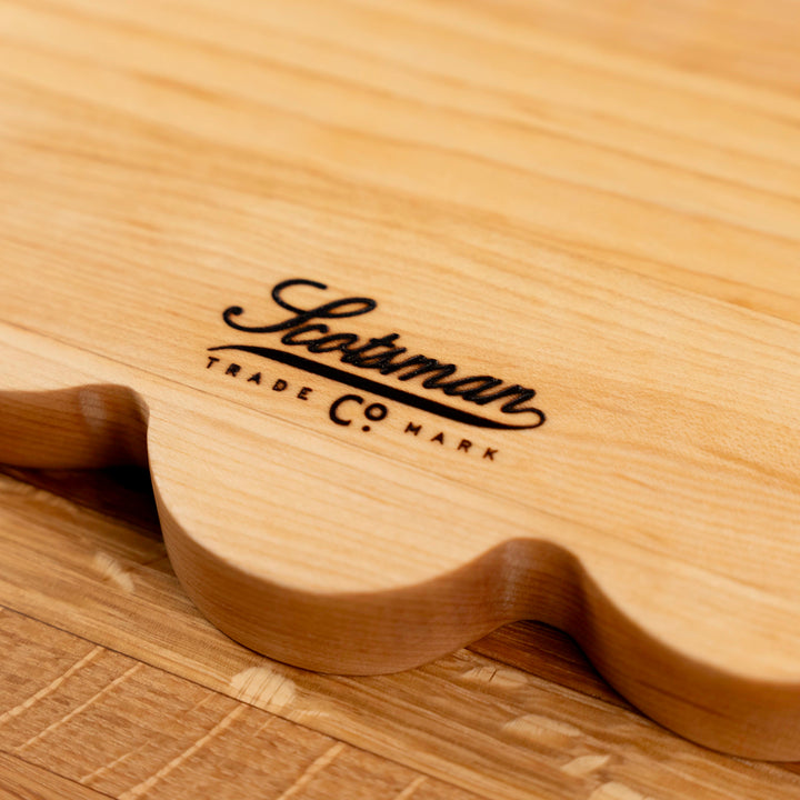 Maple Scalloped Devlied Egg Tray