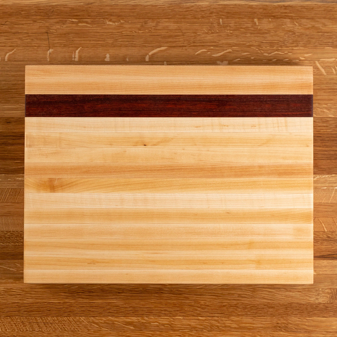 Maple and Jarrah Butcher Block