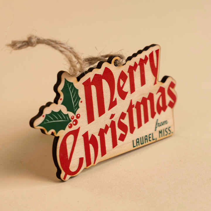 Merry Christmas from Laurel Ornament