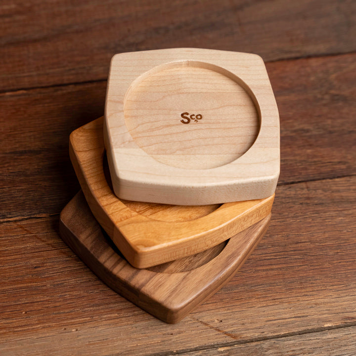 Mid Mod Candle Coaster