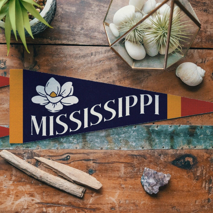 Mississippi Felt Mini Pennant