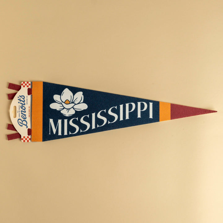 Mississippi Felt Mini Pennant