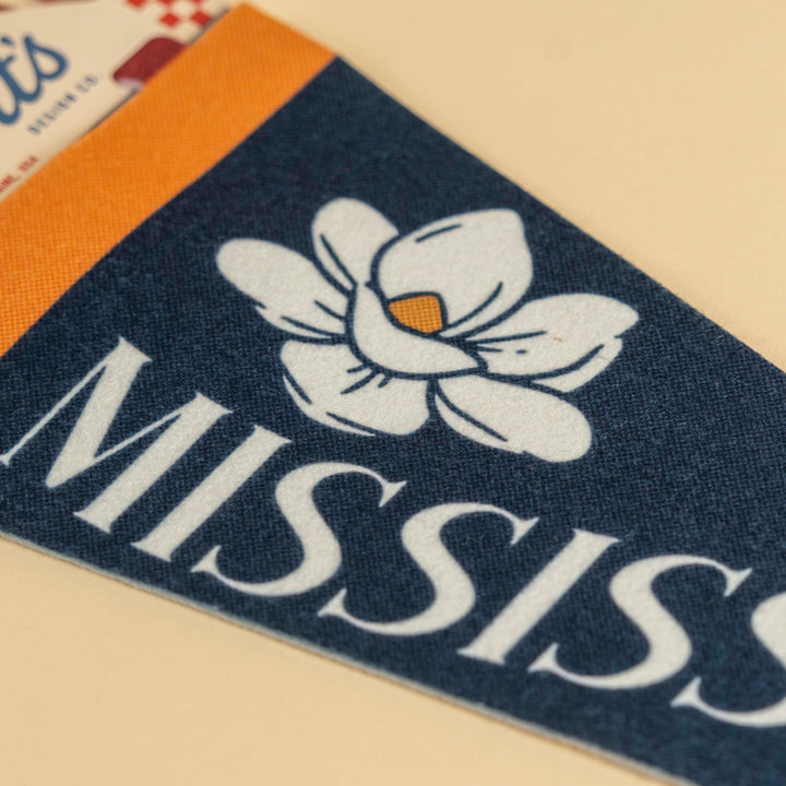 Mississippi Felt Mini Pennant