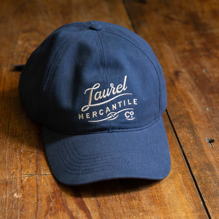 Navy Laurel Mercantile Co. Cap