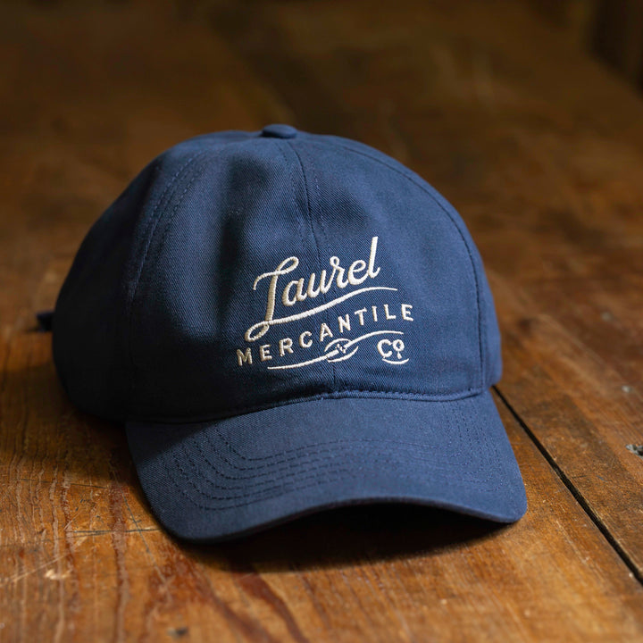 Navy Laurel Mercantile Co. Cap