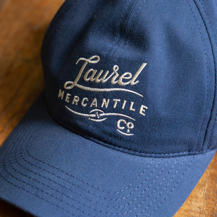 Navy Laurel Mercantile Co. Cap