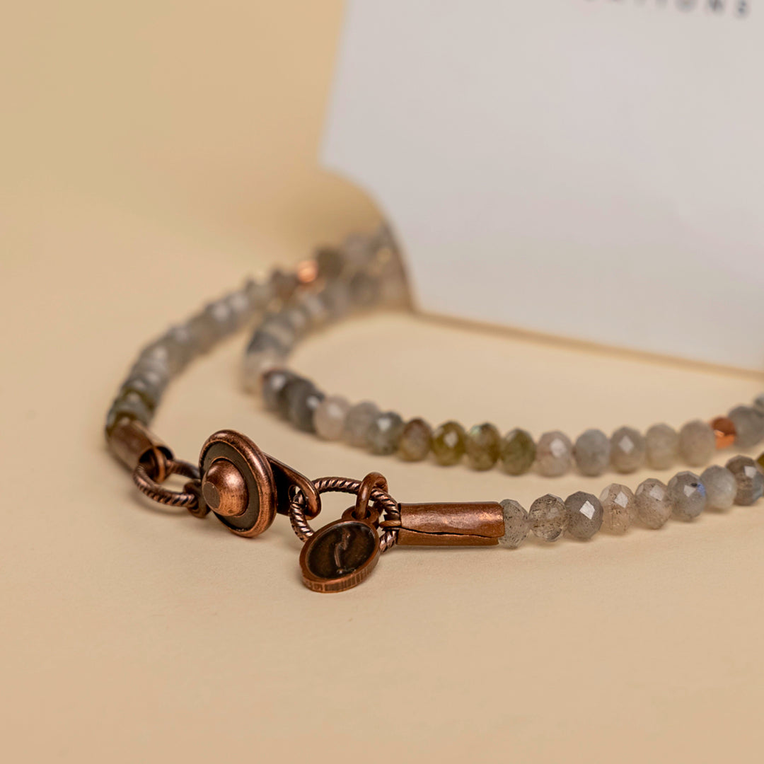 Novi Labradorite Strand Bracelet