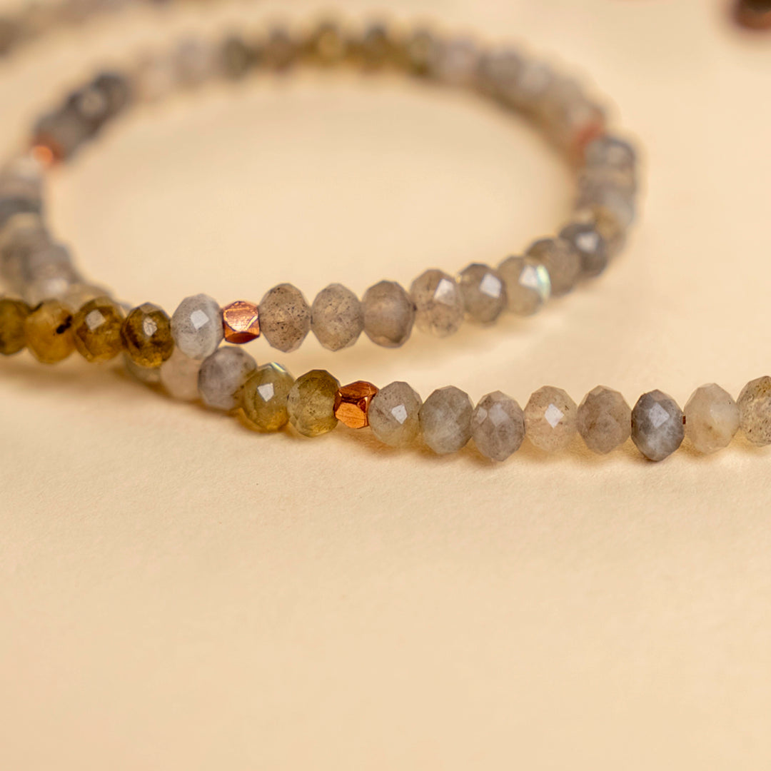 Novi Labradorite Strand Bracelet