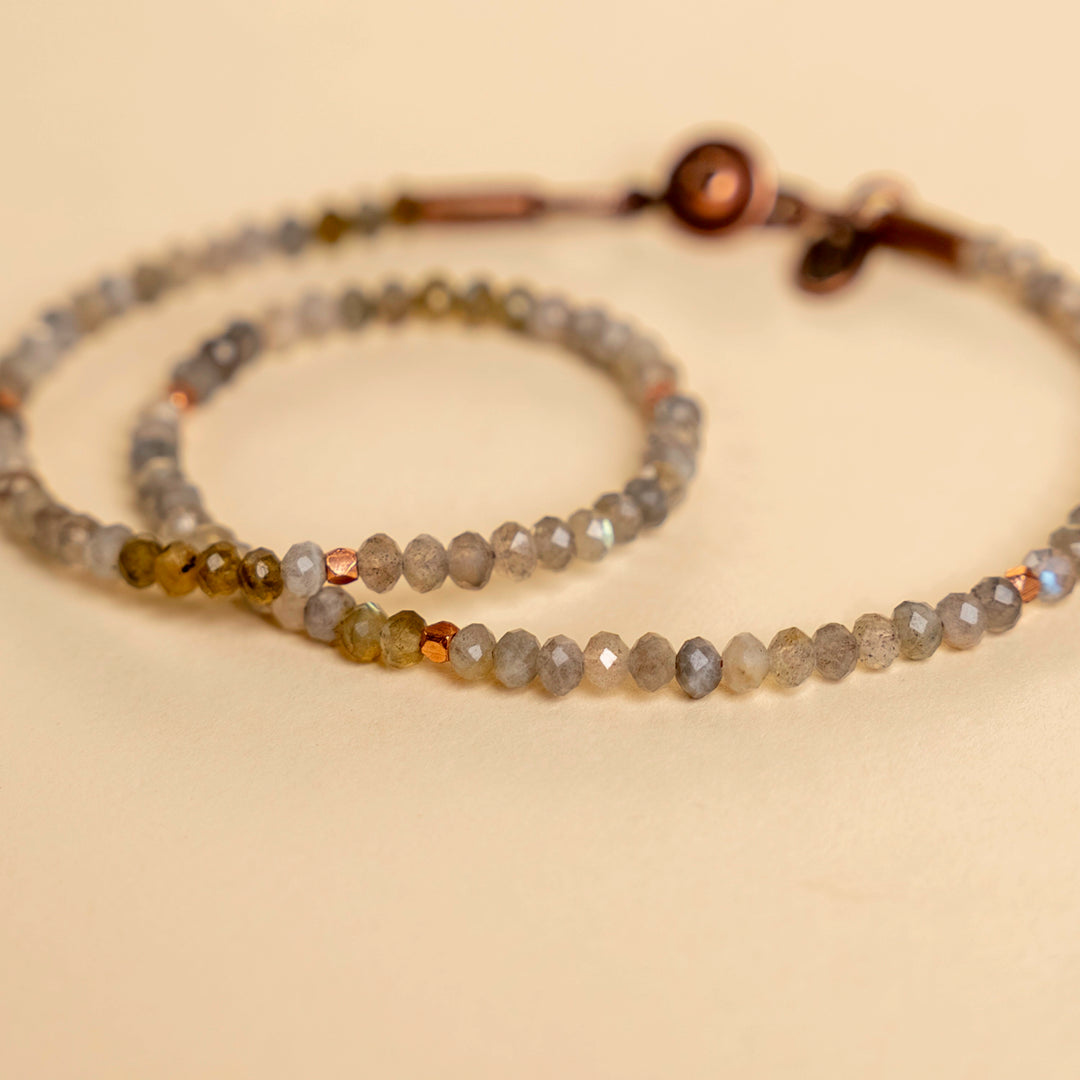 Novi Labradorite Strand Bracelet