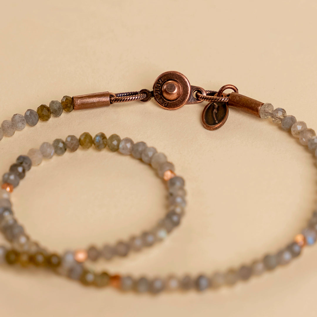 Novi Labradorite Strand Bracelet