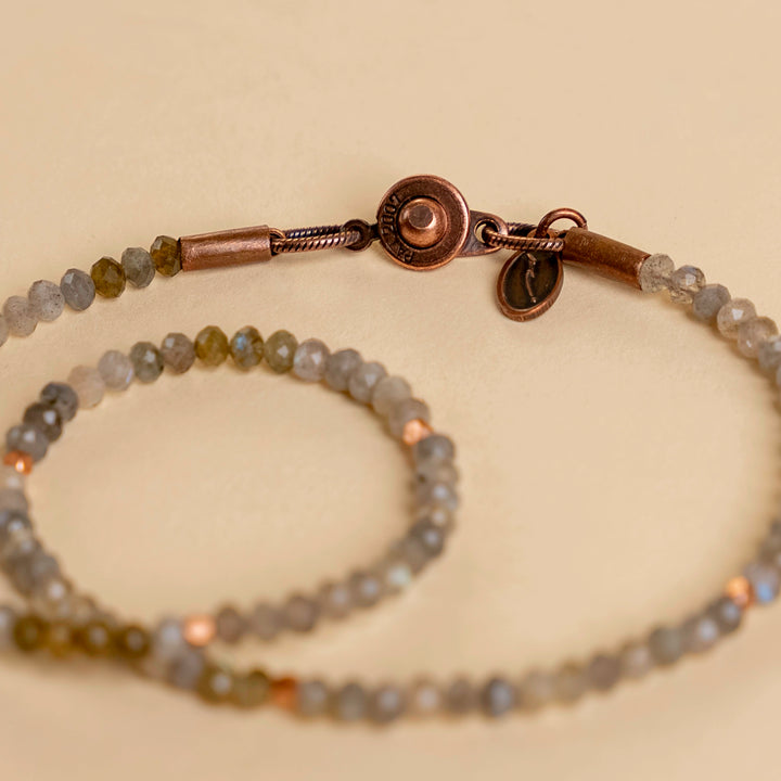 Novi Labradorite Strand Bracelet