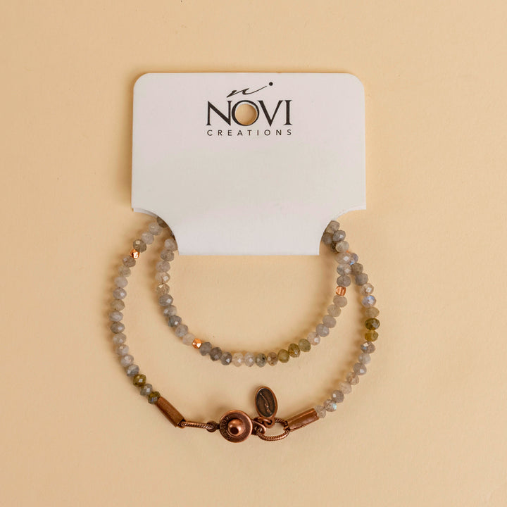 Novi Labradorite Strand Bracelet