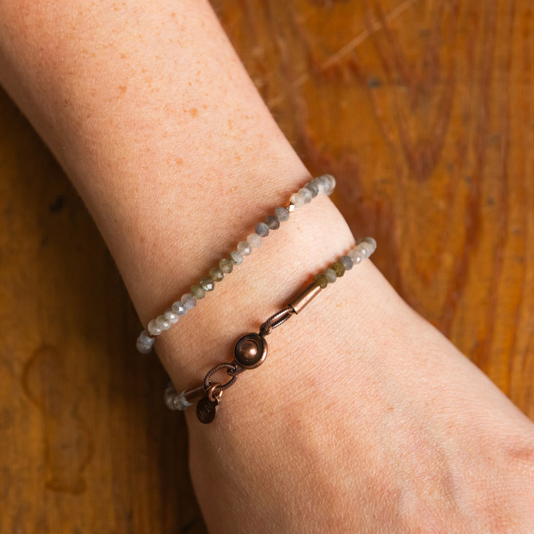 Novi Labradorite Strand Bracelet