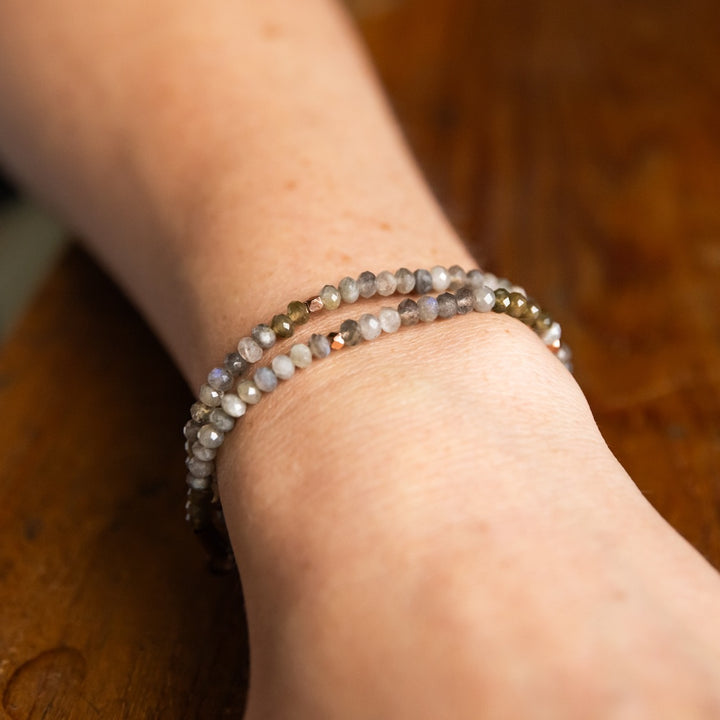Novi Labradorite Strand Bracelet