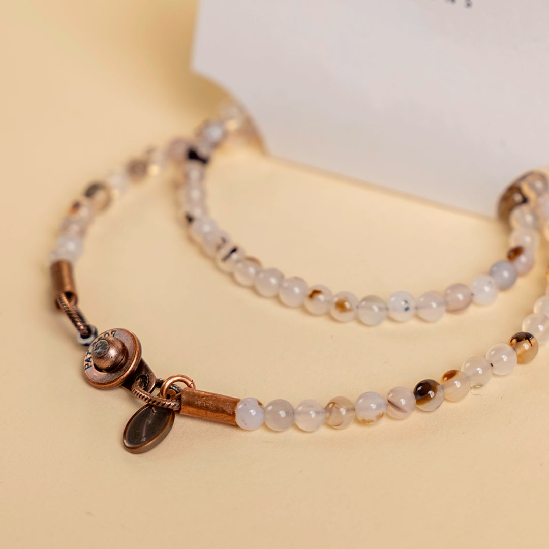 Novi Montana Agate Strand Bracelet