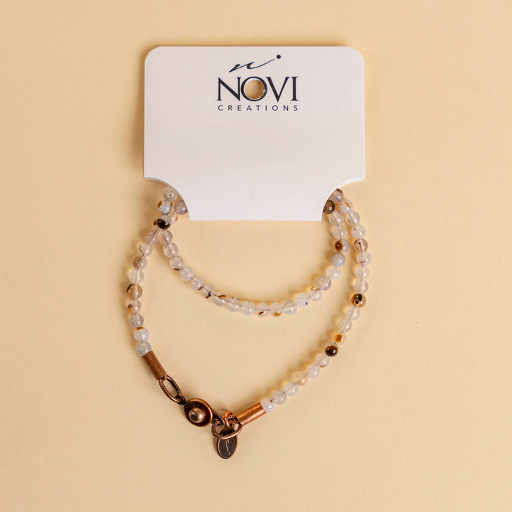 Novi Montana Agate Strand Bracelet