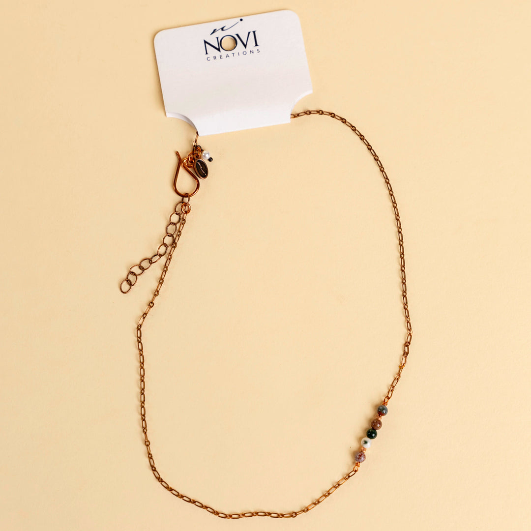 Novi Ocean Jasper Necklace