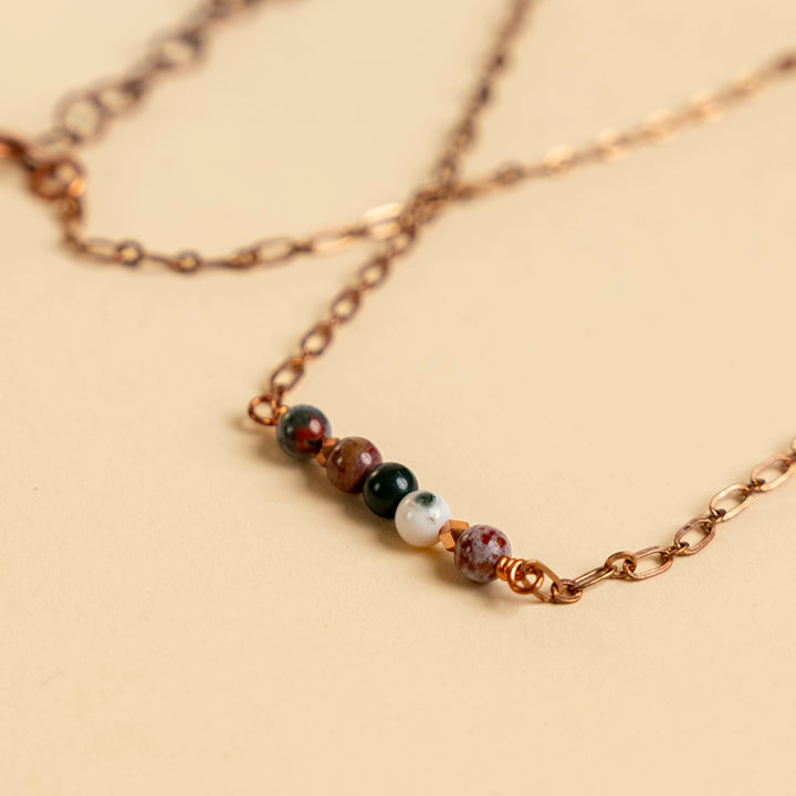 Novi Ocean Jasper Necklace