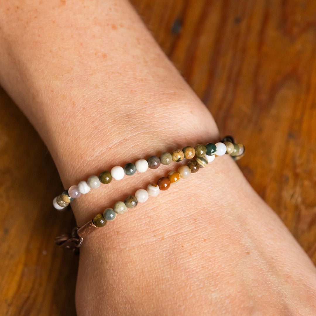 Novi Ocean Jasper Strand Bracelet